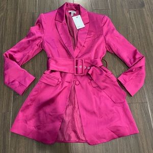 Elegant Pink Women's Blazer